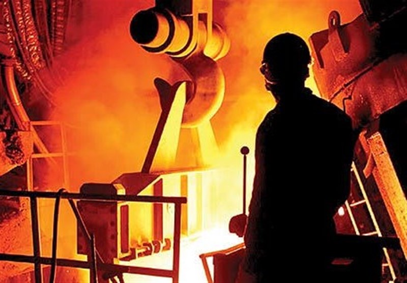 رشد 3.8 درصدی تولید فولاد ایران در ماه نخست اجرای تحریم‌های آمریکا