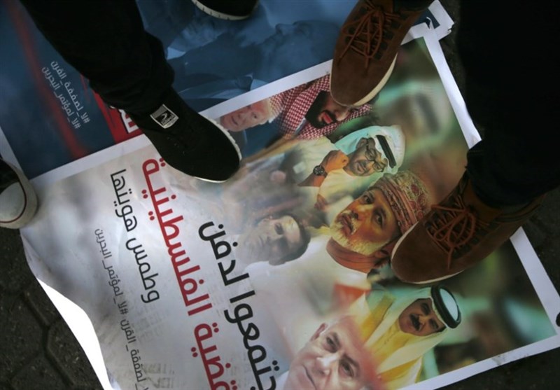 تظاهرات بحرینی‌ها در محکومیت معامله قرن