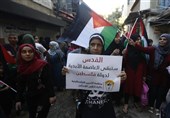 Palestinian Refugees in Lebanon March against Bahrain Conference (+Video)