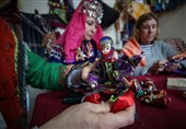 تولید عروسک‌های سنتی در ترکیه + عکس