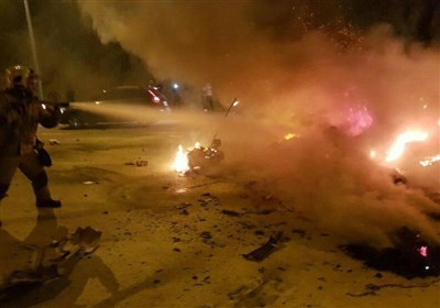  "انفجار تانکر سوخت" در جاده فیروزکوه ۲کشته بر جا گذاشت 