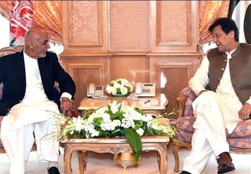 افغان صدر اشرف غنی کی وزیر اعظم عمران خان سے ملاقات