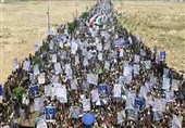 یمن|راهپیمایی گسترده علیه آمریکا و رژیم صهیونیستی در صعده