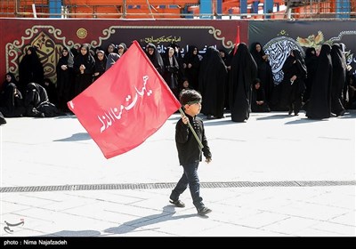 اجتماع عظیم عزاداری امام صادق(ع) صبح امروز در میدان شهدای مشهدمقدس