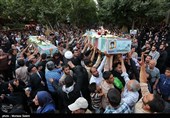 بدرقه باشکوه «فرزندان مقاومت» تا آستانه بهشت؛ 11 شهید دفاع مقدس در اصفهان تشییع شدند+تصاویر