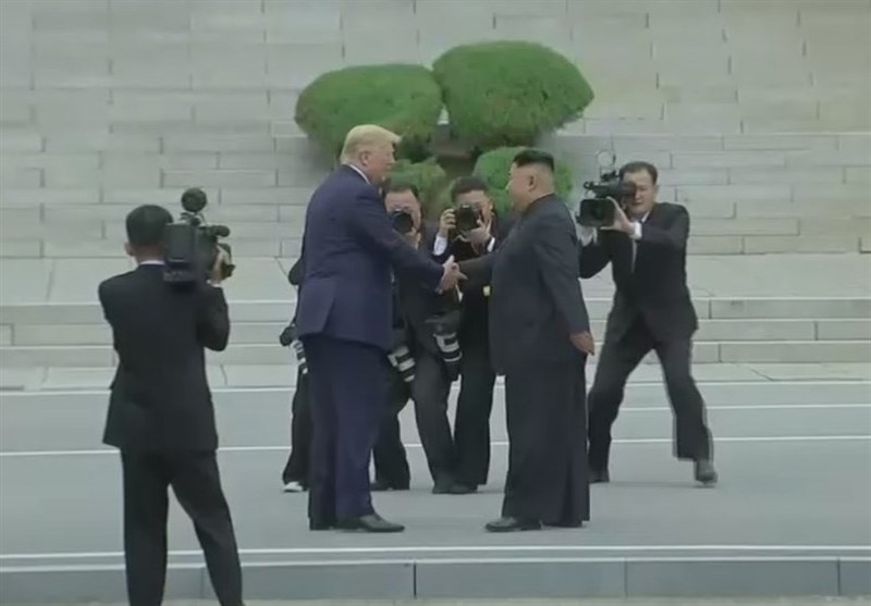 Trump Meets With Kim Jong Un Inside North Korea Video World News