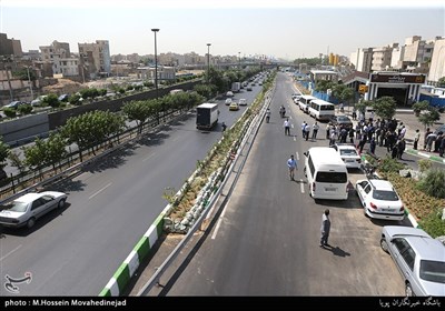 افتتاح لاین کندرو بزرگراه شهید نواب صفوی