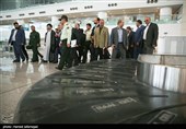 بازدید حجت الاسلام و المسلمین سید عبدالفتاح نواب نماینده ولی فقیه در امور حج و زیارت و علیرضا رشیدیان رییس سازمان حج و زیارت از ترمینال سلام