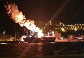 انفجار تانکر مواد شیمیایی در بندری در غرب ترکیه