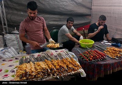 جشنواره کباب گرجی محله بهشهر