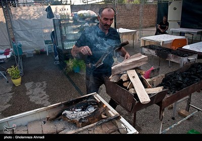 جشنواره کباب گرجی محله بهشهر