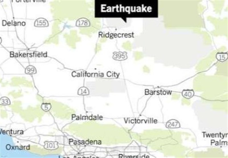 وضعیت فوق العاده در کانون زمین لرزه پنجشنبه در کالیفرنیای آمریکا