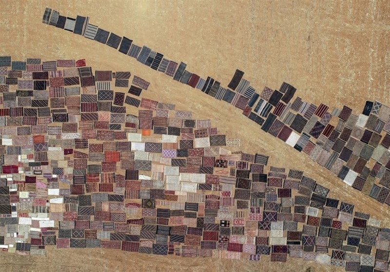 کشتزارهای پوشیده از قالی در ترکیه + عکس