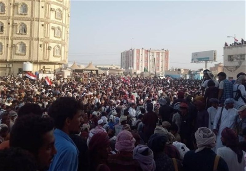 یمن میں سعودی اتحادی افواج کے خلاف زبردست مظاہرے
