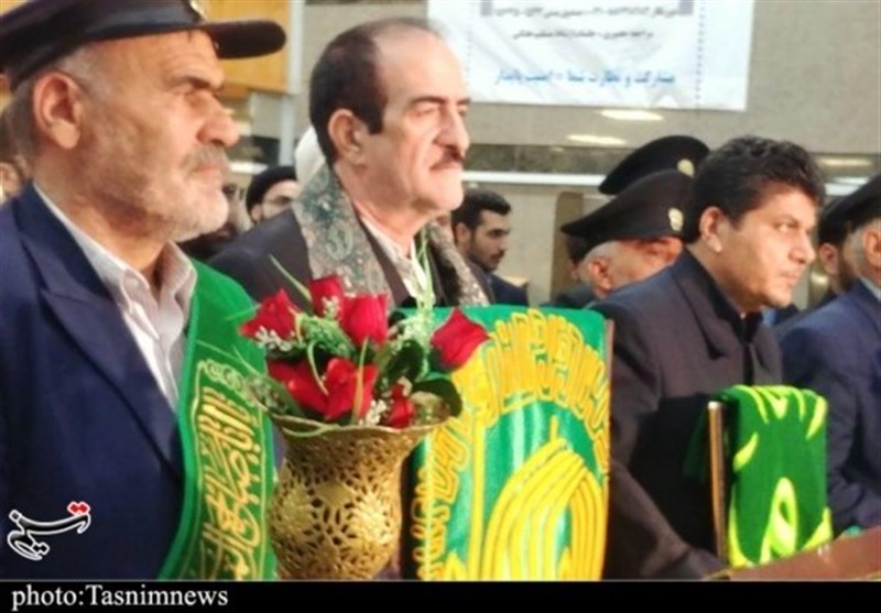 ورود خدام رضوی به استان گلستان به روایت تصویر‌