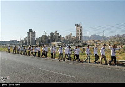 پیاده روی زائران امام رضا (ع) -بجنورد