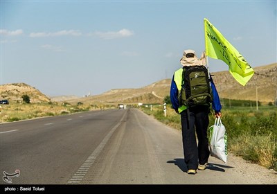 پیاده روی زائران امام رضا (ع) -بجنورد