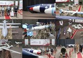 الکشف عن صواریخ بالیستیة ومجنحة وطائرات مسیرة جدیدة فی معرض "الصماد"