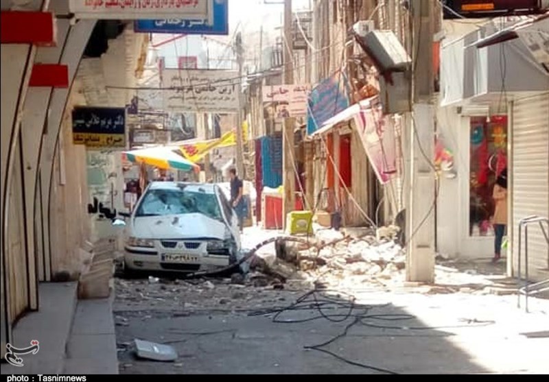 آخرین وضعیت خیابان‌های شهرستان مسجد سلیمان در پی وقوع زلزله به روایت تصویر-  اخبار خوزستان - اخبار استانها تسنیم | Tasnim