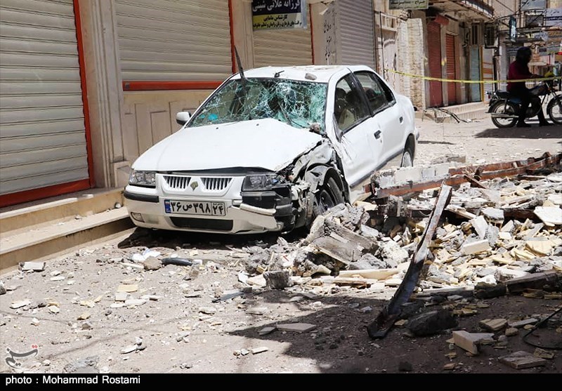 میزان خسارت زلزله مسجدسلیمان 10 تا 50 درصد است