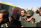 تشییع 2 شهید گمنام در ایلام + عکس