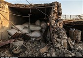 خسارت زلزله در روستای گلگیر مسجدسلیمان به روایت تصویر