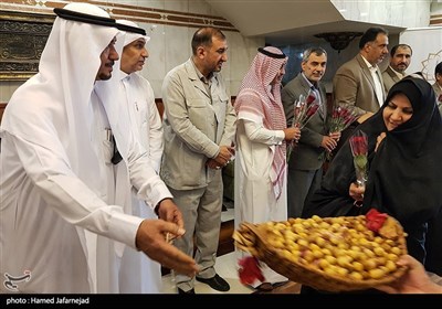 Iranian Hajj Pilgrims Get Welcome in Saudi Arabia