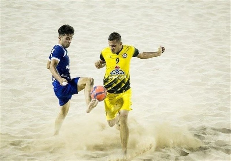 لیگ‌برتر فوتبال ساحلی| پیروزی تیم پارس جنوبی بوشهر مقابل شهدای چلیچه چهارمحال