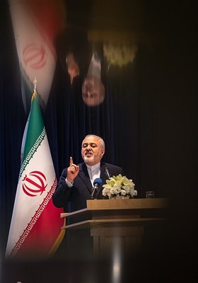 سخنرانی محمدجواد ظریف وزیر امور خارجه در همایش فرمانداران سراسر کشور