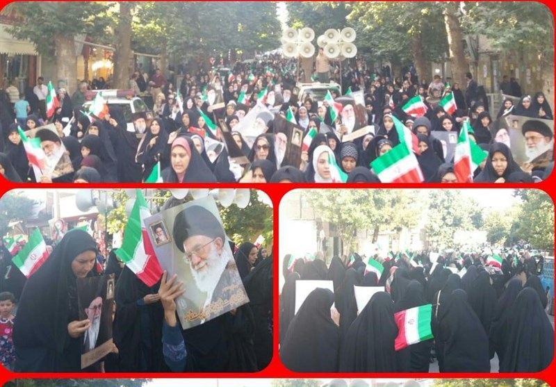 گردهمایی 10 هزار نفری بزرگ عفاف و حجاب در ایلام برگزار شد