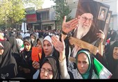 دفاع تمام عیار بانوان ایلامی از عفاف و حجاب به روایت تصویر
