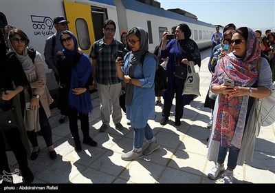 ورود قطار گردشگری به همدان