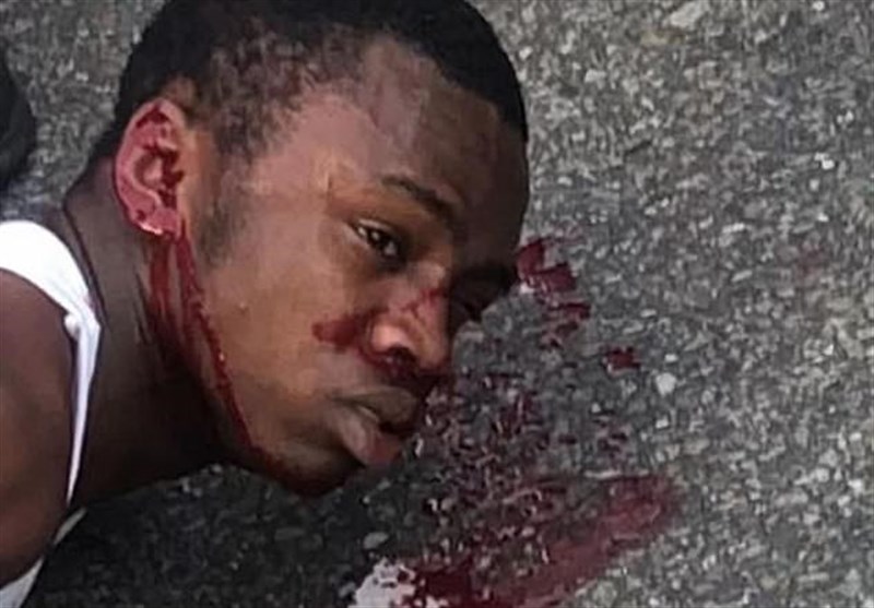 حمله وحشیانه پلیس نیویورک به جوان سیاهپوست+فیلم و عکس