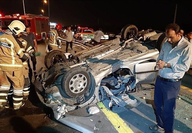 افزایش تصادفات شبانه در تهران