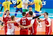 دیدار دوستانه والیبال|پیروزی لهستان مقابل هلند در اولین حضور لئون