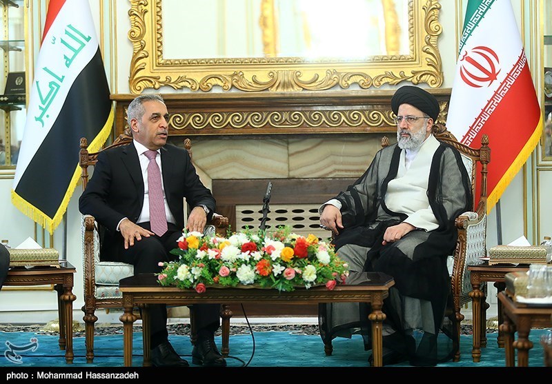 آیة الله رئیسی یستقبل رئیس مجلس القضاء الأعلى العراقی+صور