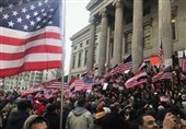 تظاهرات آمریکایی‌ها علیه تبرئه ترامپ+فیلم