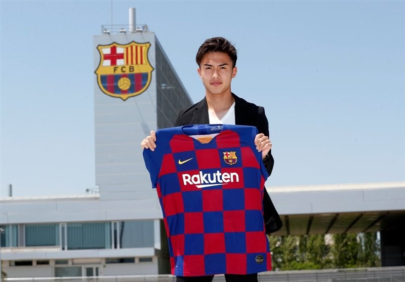 فوتبال جهان| مهاجم جوان کاشیما آنتلرز رسماً به بارسلونا پیوست