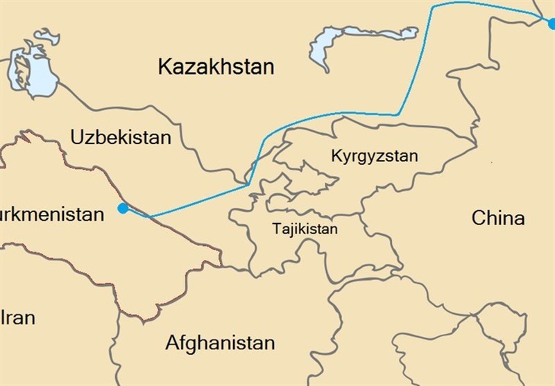 انتقال 270 میلیارد متر مکعب گاز از طریق خط لوله گاز آسیای مرکزی - چین