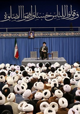 امام خامنہ ای سے ملک بھر کے ائمہ جمعہ کی ملاقات