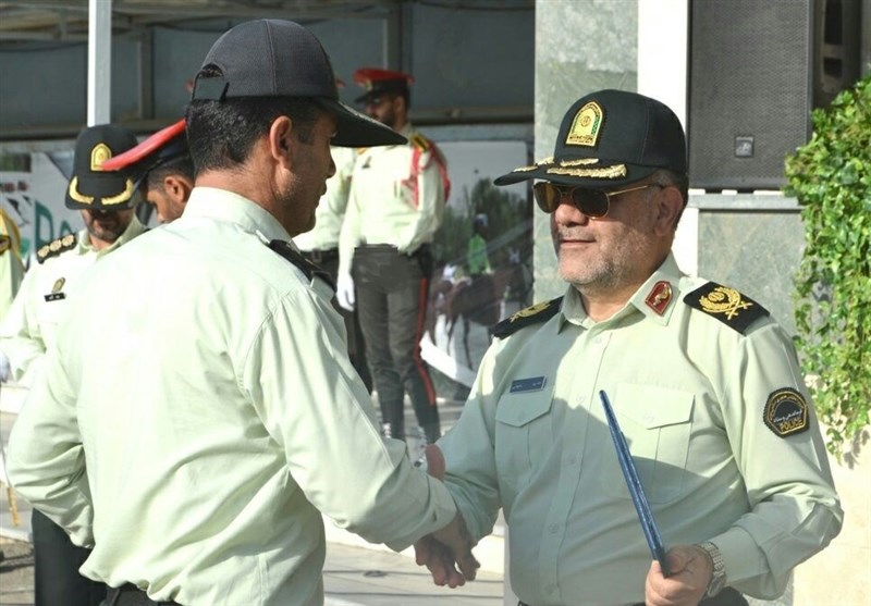 تهران| تقدیر از مأمورانی که در ماجرای پارک پلیس انجام وظیفه کردند