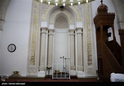  محراب مسجد ذوقبلتین در مدینه