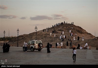 کوه احد در مدینه