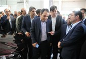 بازدید وزیر صنعت از نخستین محصول جهاد خودکفایی ایران خودرو