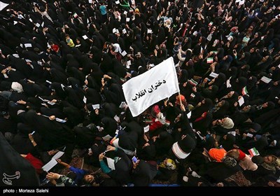 اجتماع دختران انقلاب با حضور خانواده‌های شهدا و مینا علینژاد روز پنجشنبه ۲۷ تیرماه در اصفهان 