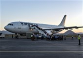 پایان عملیات رفت پروازهای حج تمتع از فرودگاه بین‌المللی بیرجند + تصاویر