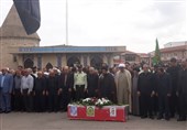 تشییع باشکوه مردم مازندران از شهید مدافع امنیت + فیلم
