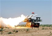 پدافند هوایی سوریه موشک‌های رژیم صهیونیستی را بر فراز دمشق سرنگون کرد