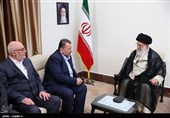 امام خامنه‌ای در دیدار هیئت حماس: جمهوری اسلامی در قضیه فلسطین با هیچ کشوری رودربایستی ندارد