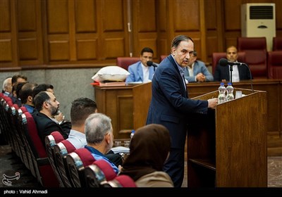 محمدعلی گودرزی وکیل محمدعلی نجفی در دادگاه کیفری یک استان تهران
